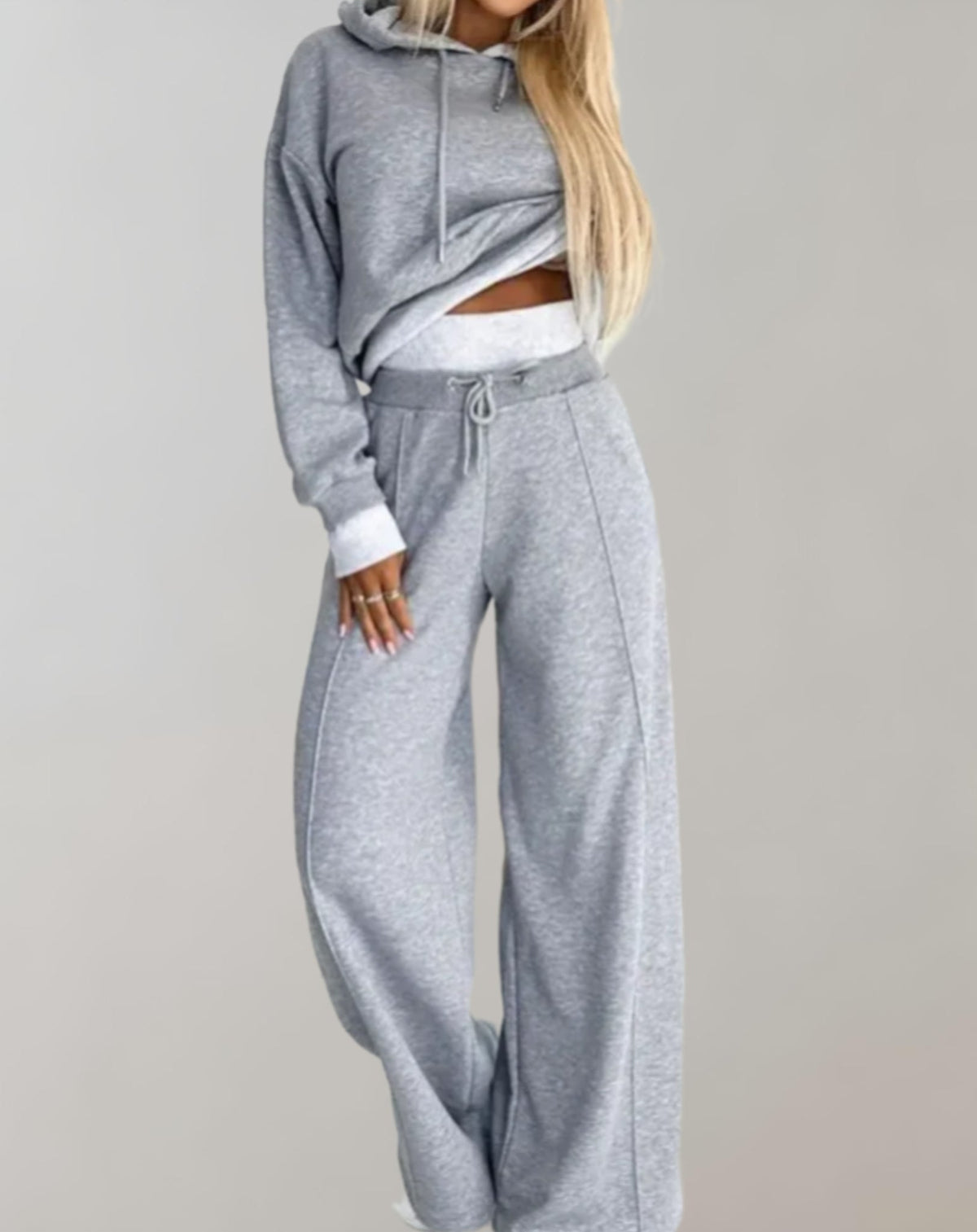 Women Alice | Casual Women'S Set with Hoodie and Sweatpants Streetwear | Amorci