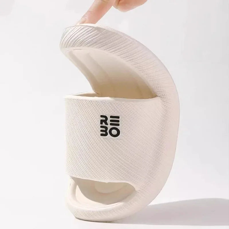 Summer Fashion Slippers Men Shoes Comfortable Slippers for Men Home Flat Sandals Flip Flops Couples Bathroom Indoor Slides