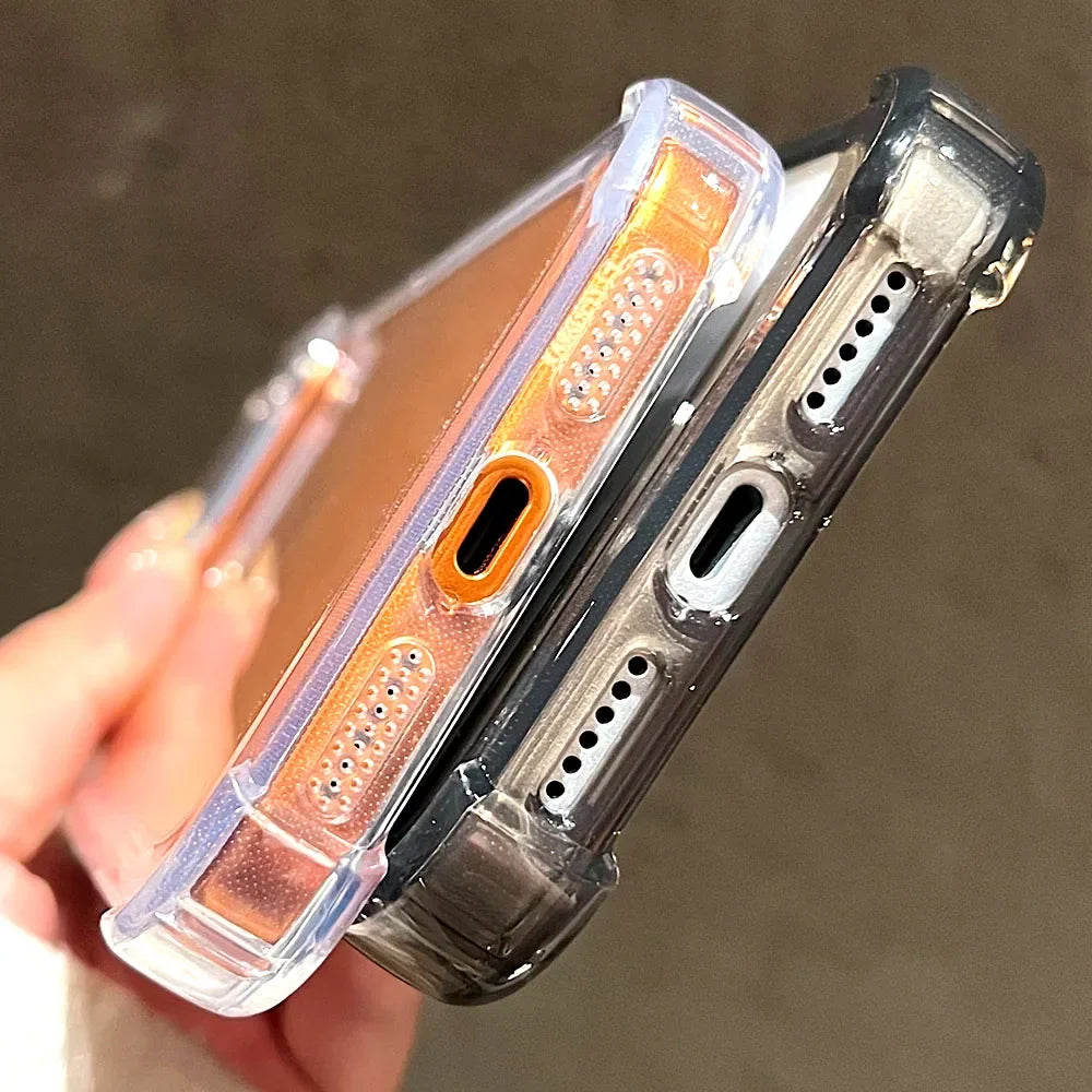 Clear Acrylic iPhone Case – Shockproof Bumper Cover for iPhone 17, 16, 15, 14, 13, 12 & 11 Pro Max