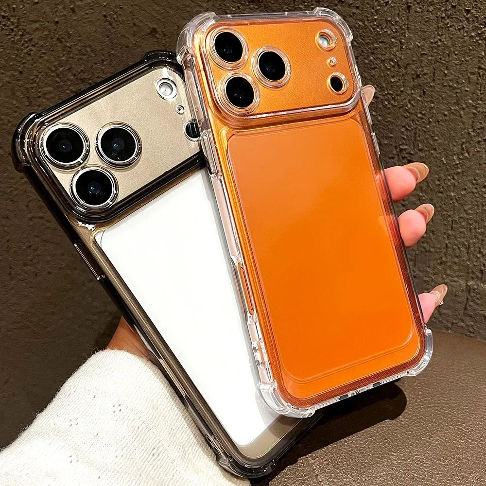 Clear Acrylic iPhone Case – Shockproof Bumper Cover for iPhone 17, 16, 15, 14, 13, 12 & 11 Pro Max