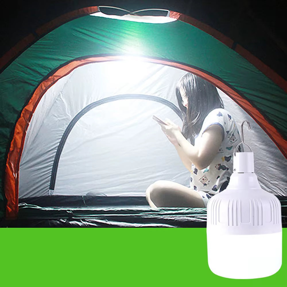 ZK30 Portable Camping Light Rechargeable Led Light Camping Lantern Emergency Bulb High Power Flashlight Camping Equipment Bulb