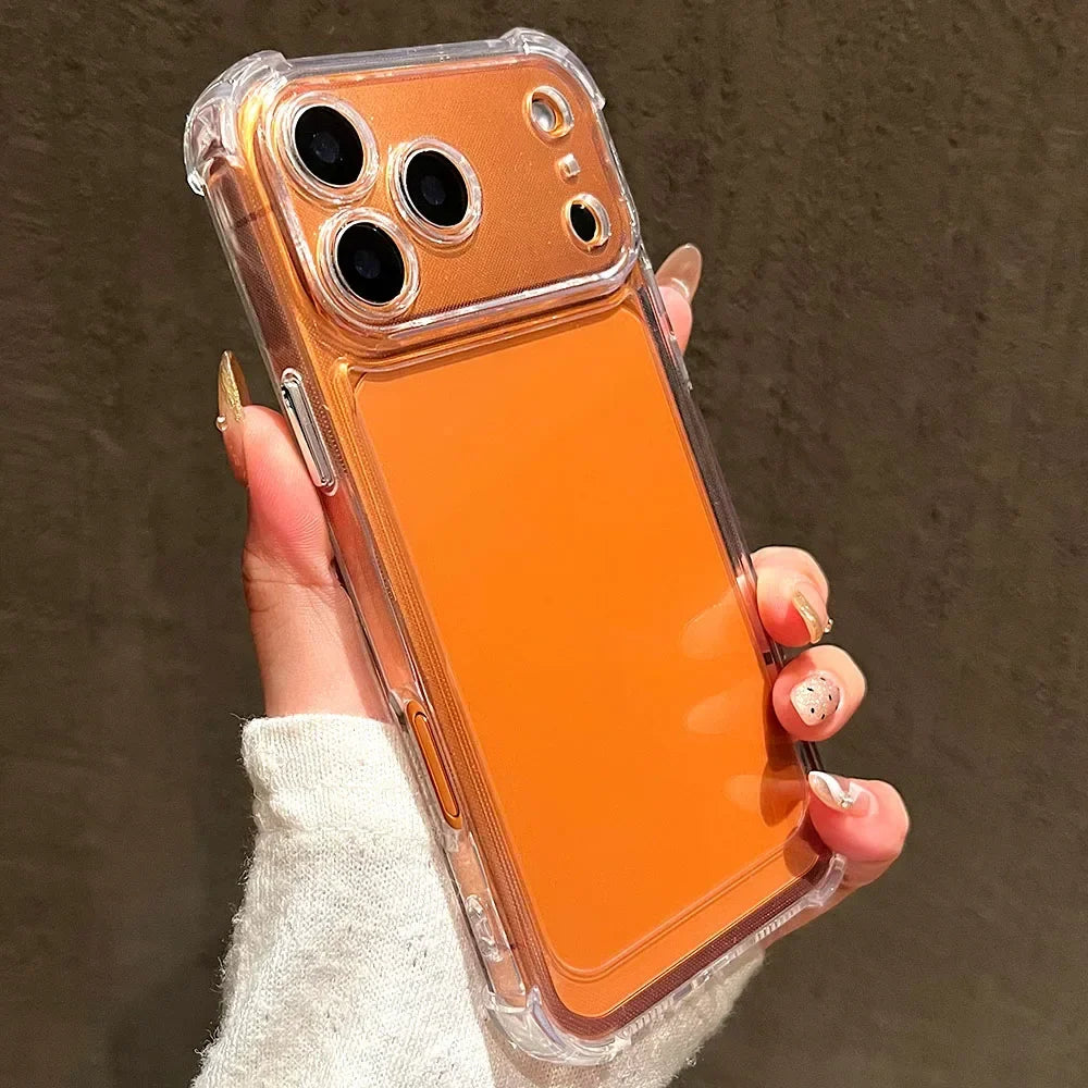 Clear Acrylic iPhone Case – Shockproof Bumper Cover for iPhone 17, 16, 15, 14, 13, 12 & 11 Pro Max