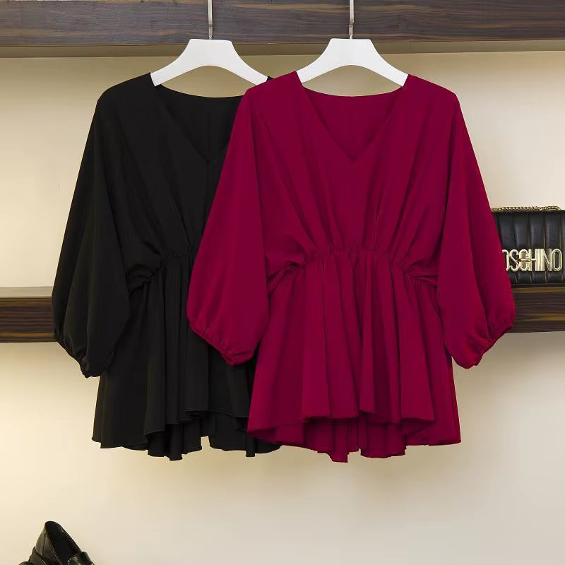 Blouse Women Shirt Women'S 2024 Spring/Summer Shirt Casual Top Blusas Mujer De Moda